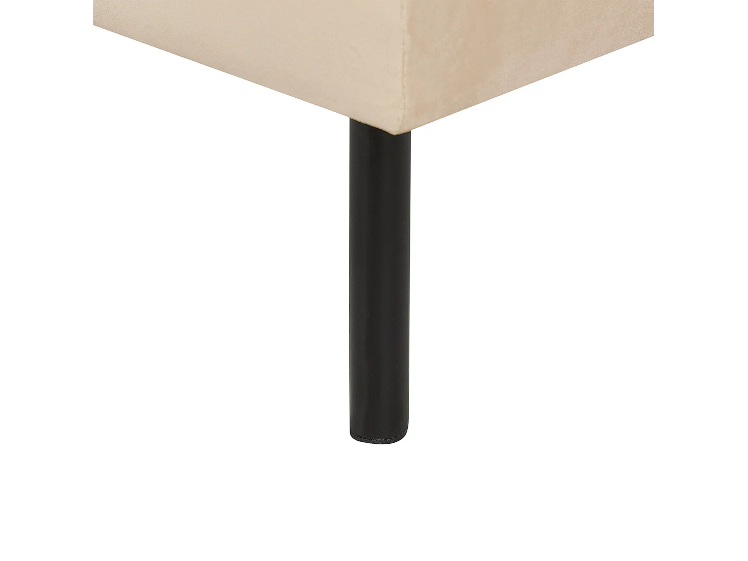 Ottoman VINTERBRO Velours Beige