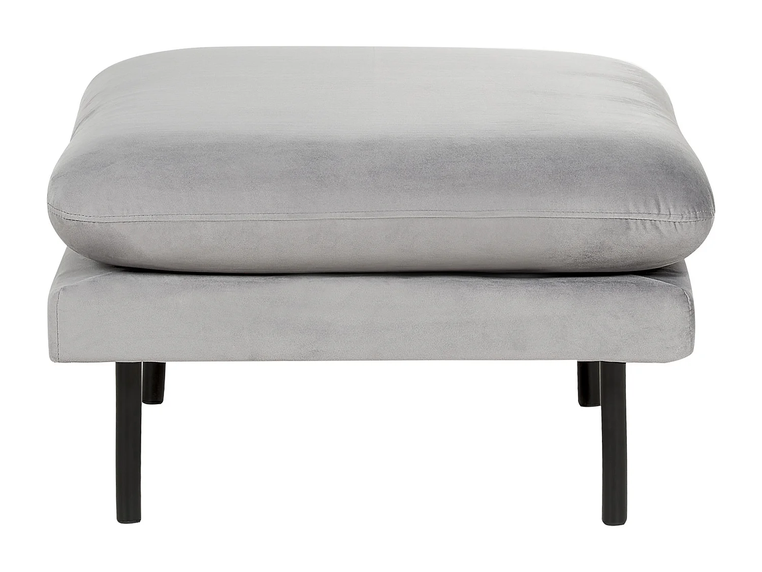 Ottoman VINTERBRO Velours Gris