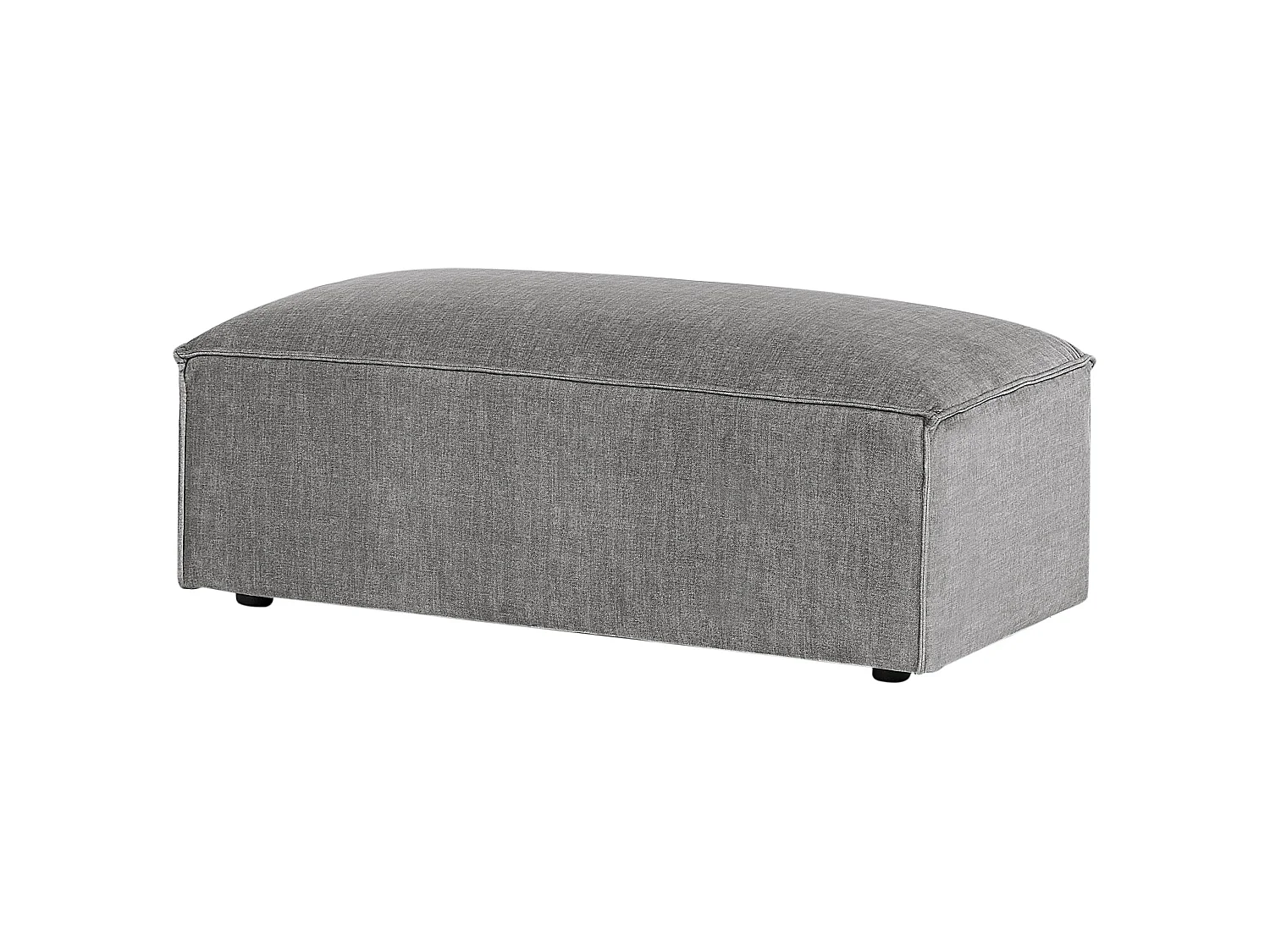 Ottoman HELLNAR Tissu Gris