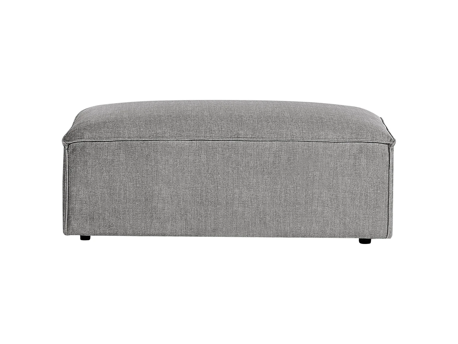 Ottoman HELLNAR Tissu Gris