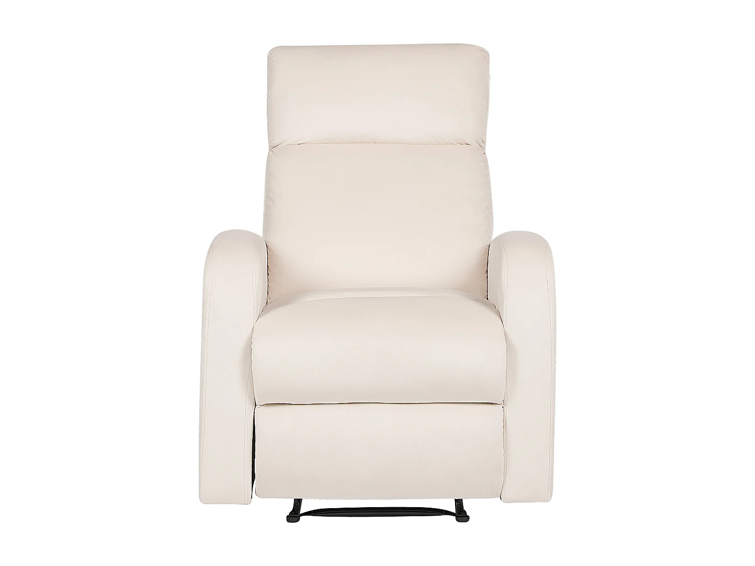 Sedia reclinabile VERDAL Velluto Bianco sporco