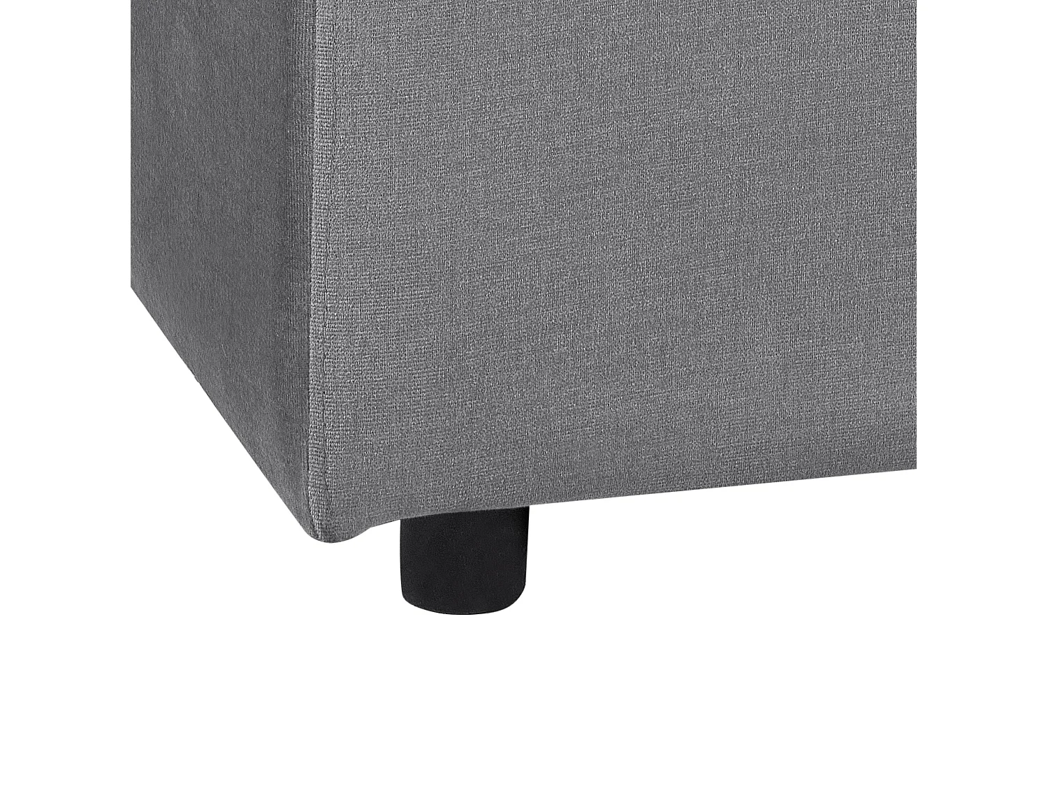 Otomana FALSTERBO Terciopelo Gris