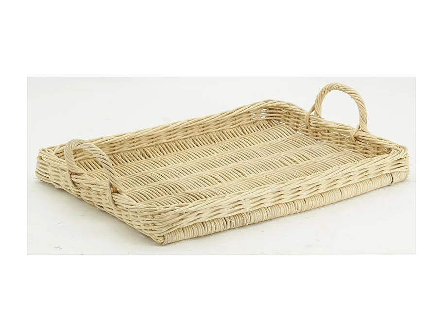 Plateau à fromage en rotin