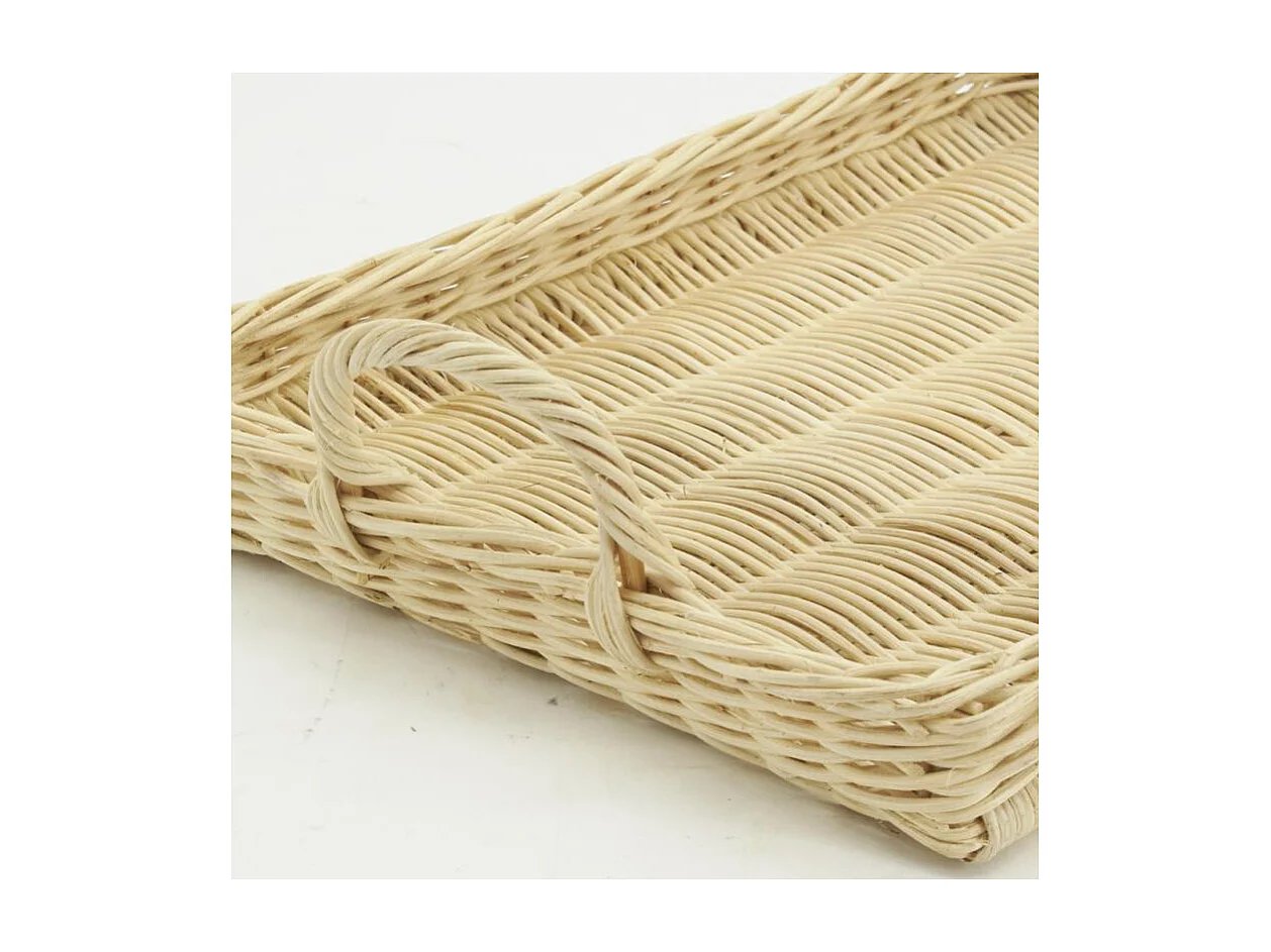 Plateau à fromage en rotin