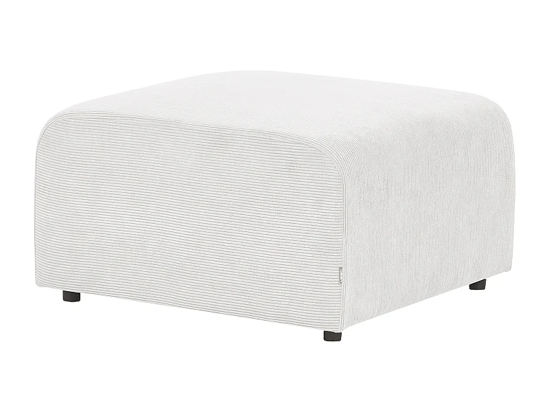 Ottomane FALSTERBO Cord Cremeweiss