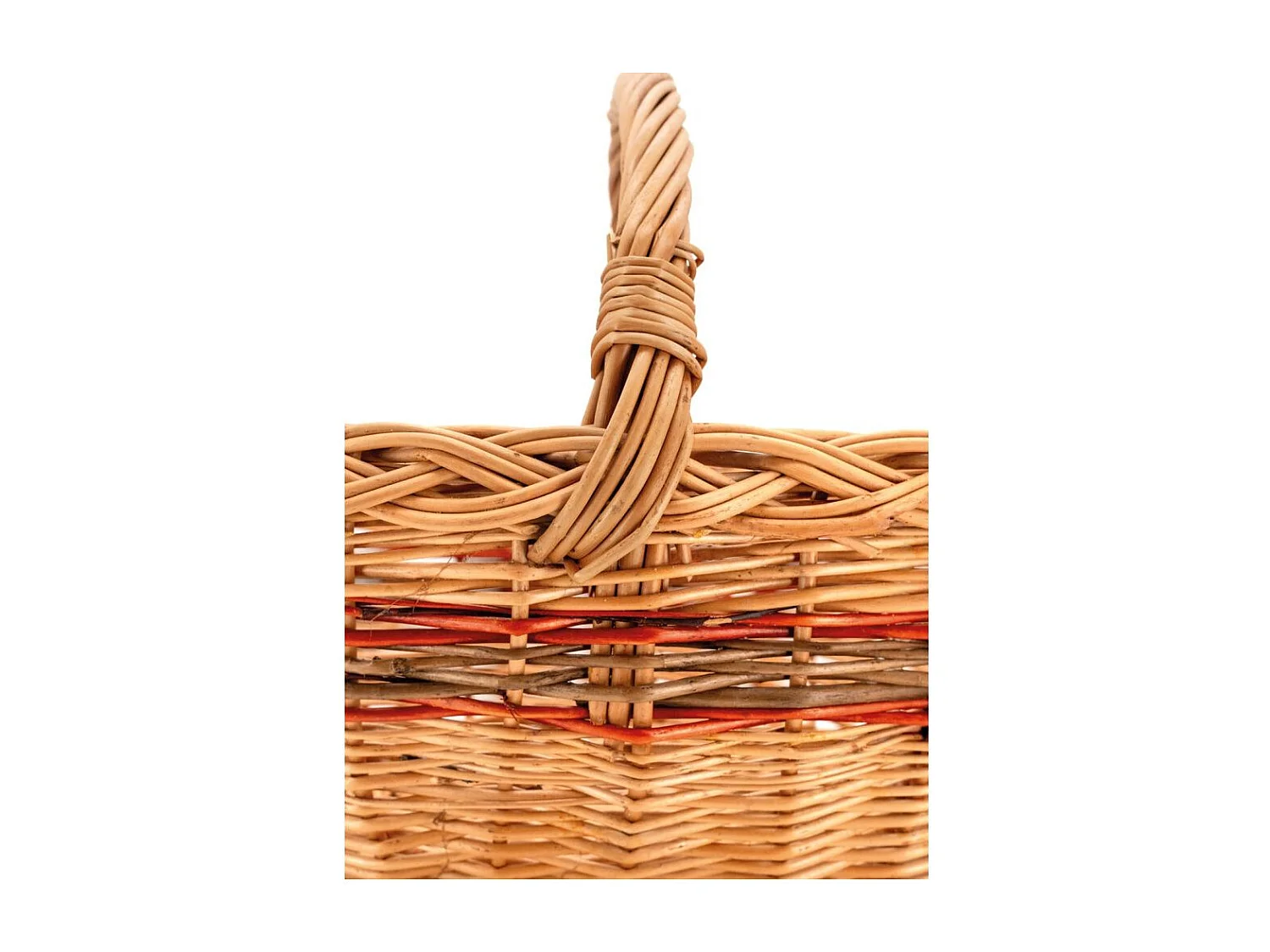 Panier à champignons en osier buff