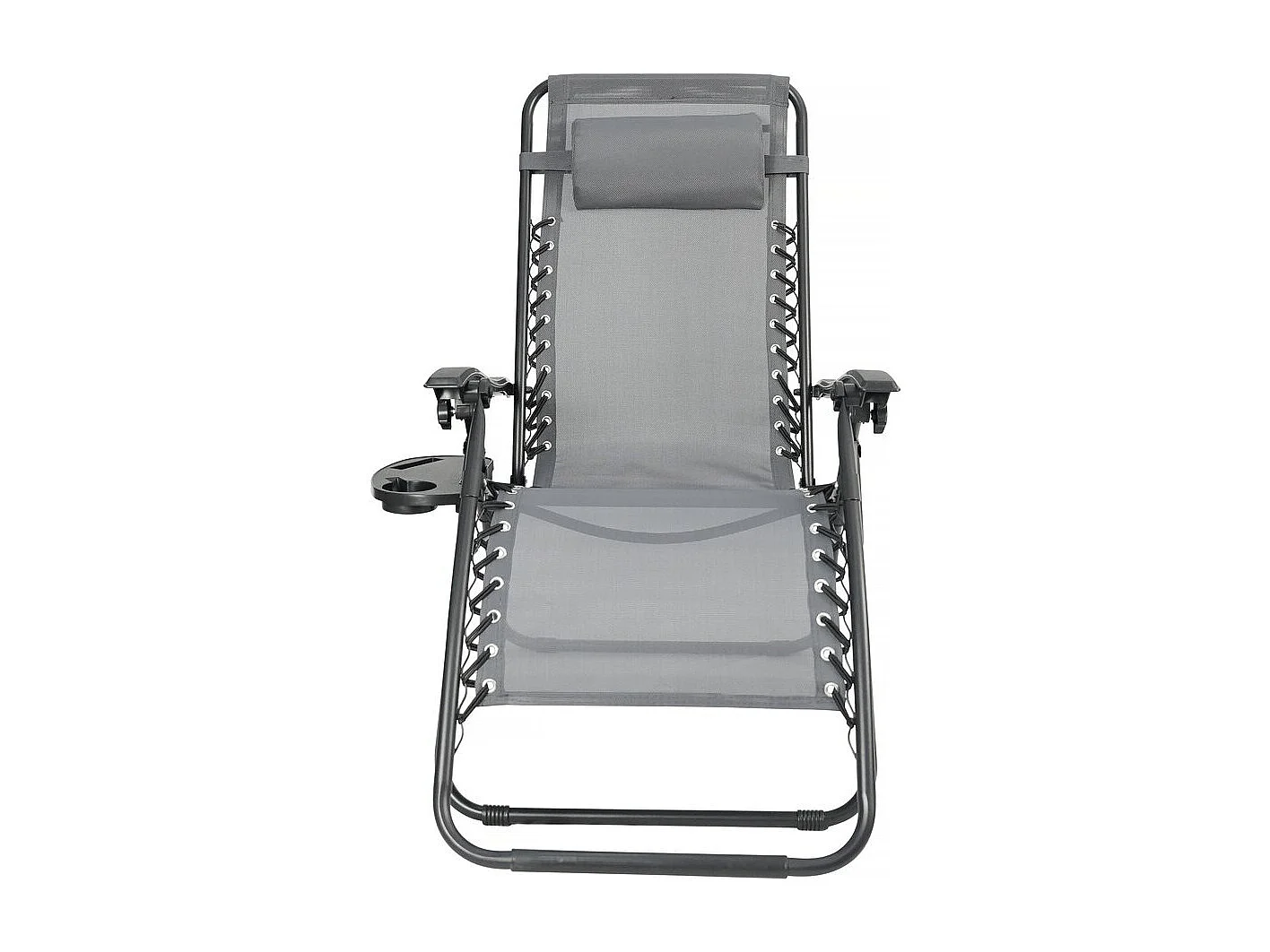 Fauteuil de jardin relax zéro gravité "Sintra" - Gris