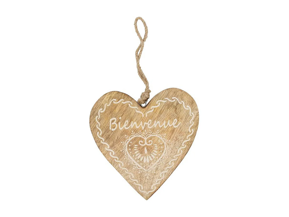 Coeur à suspendre Bienvenue