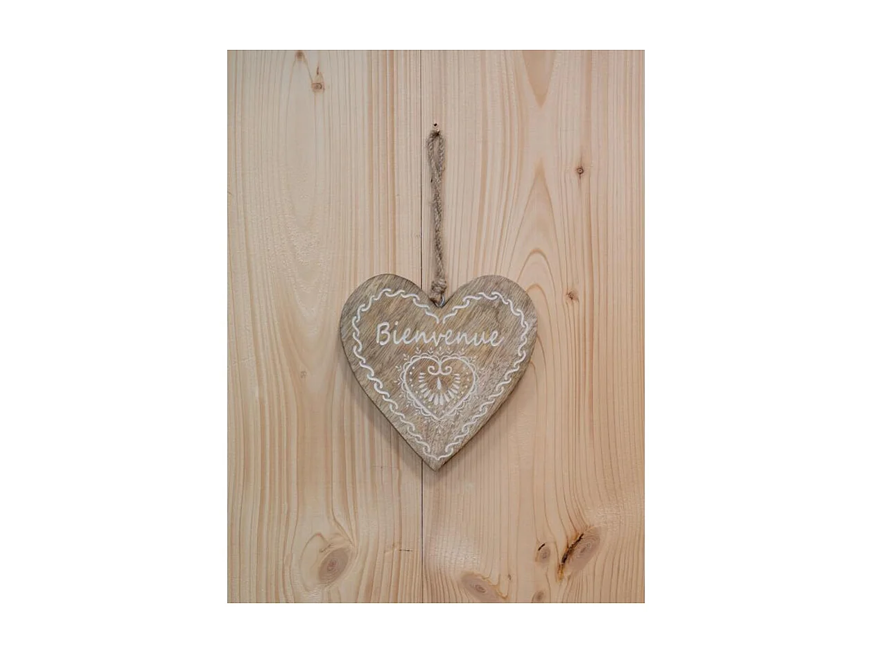 Coeur à suspendre Bienvenue