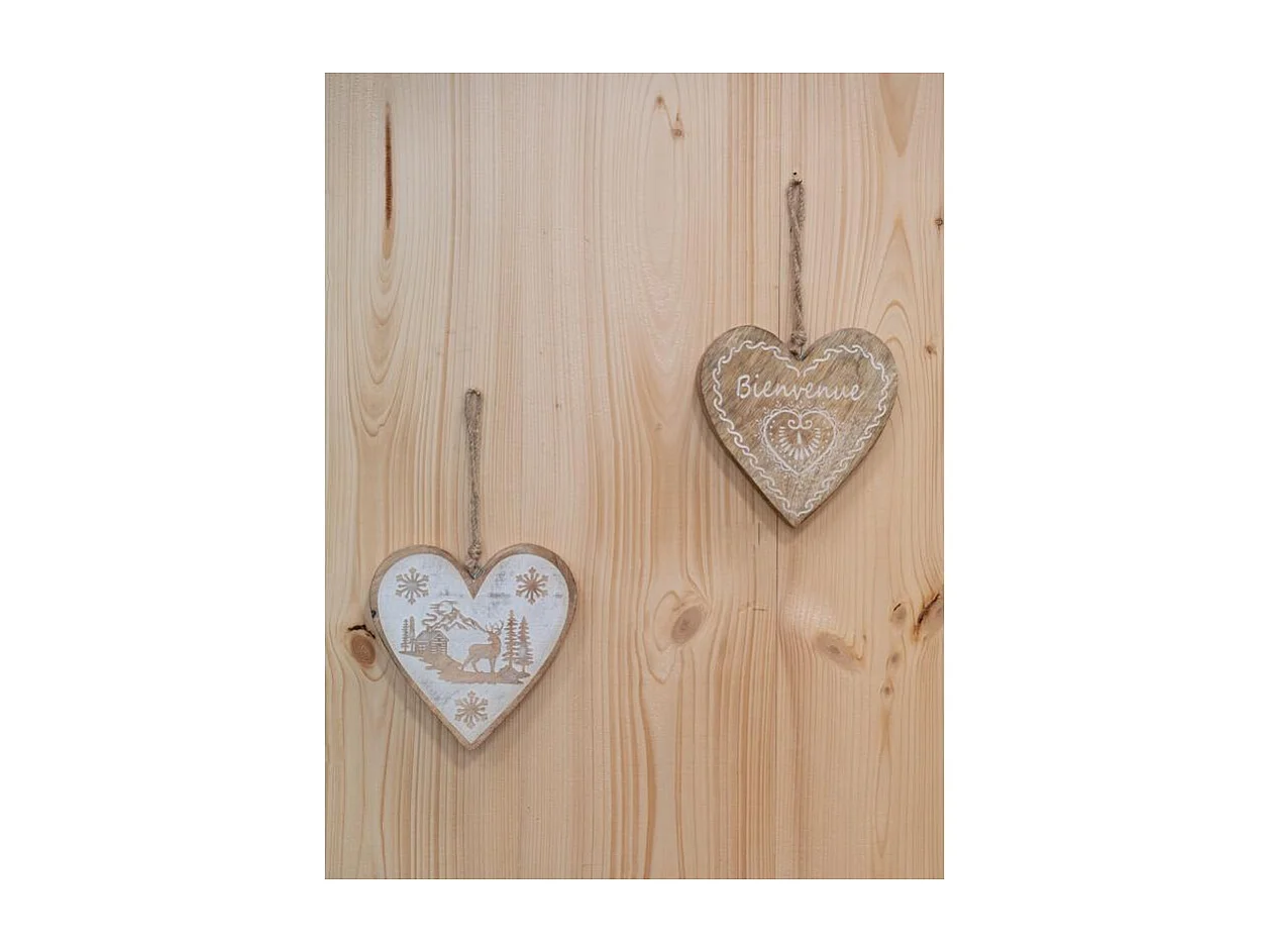 Coeur à suspendre Bienvenue