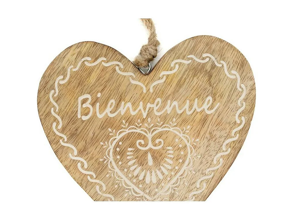 Coeur à suspendre Bienvenue