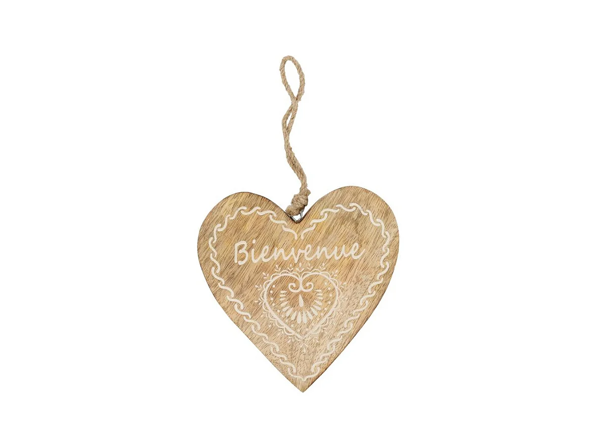 Coeur à suspendre Bienvenue