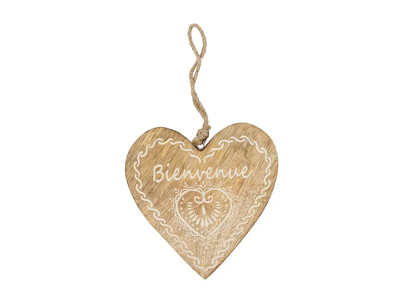 Coeur à suspendre Bienvenue