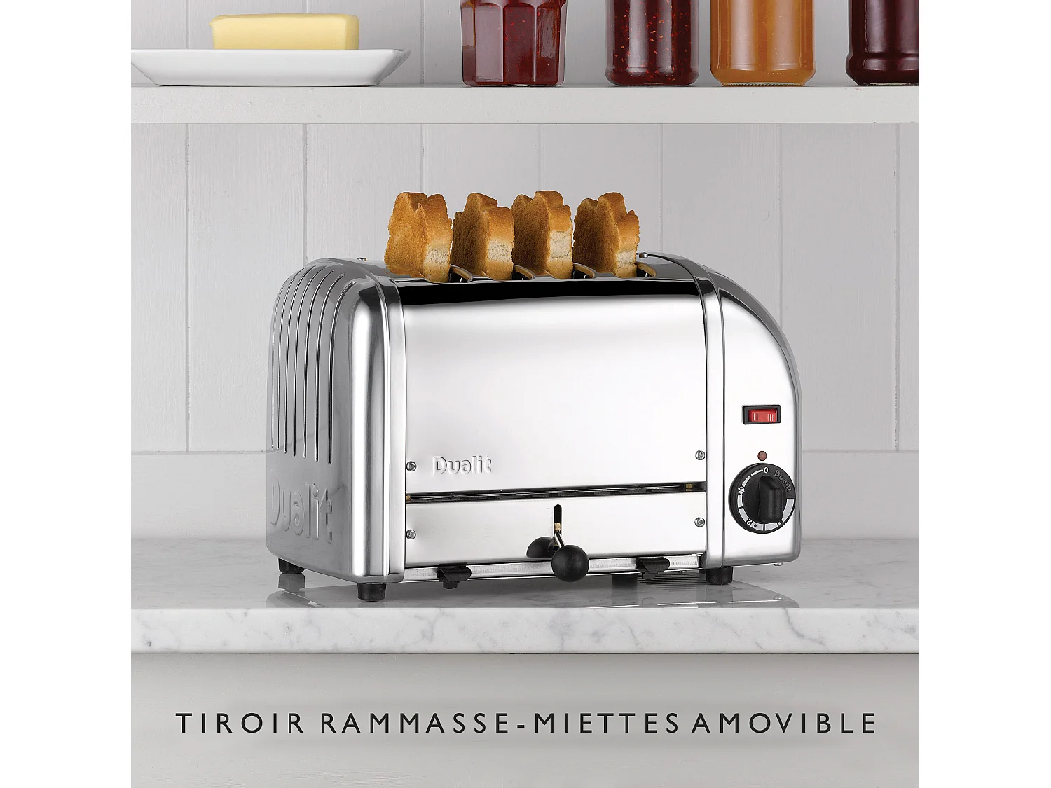 Dualit Grille-pains 4 fentes 2200w inox - 40365