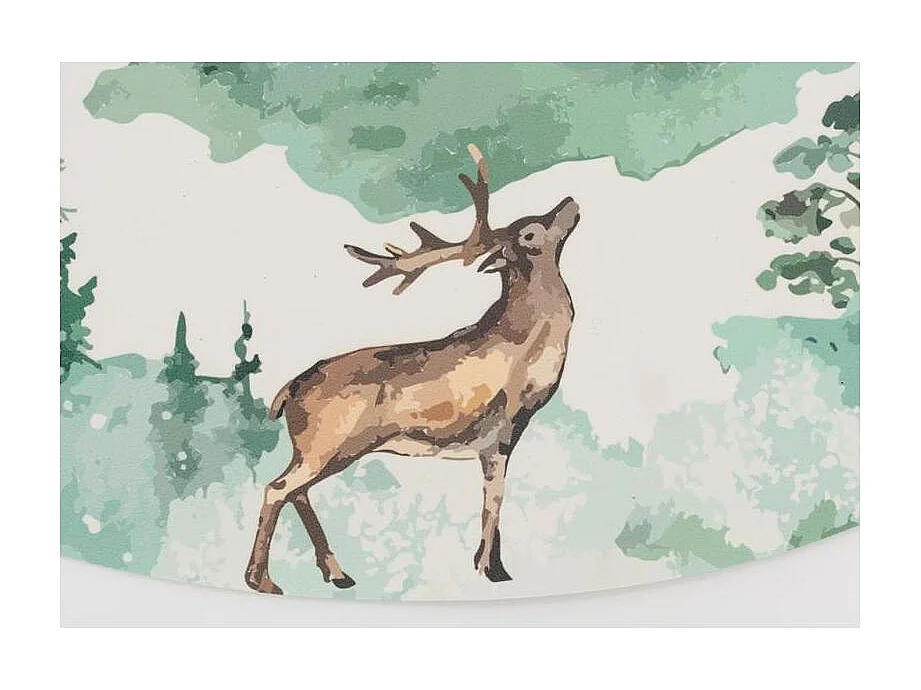 Sets de table en vinyle cerf dans la forêt