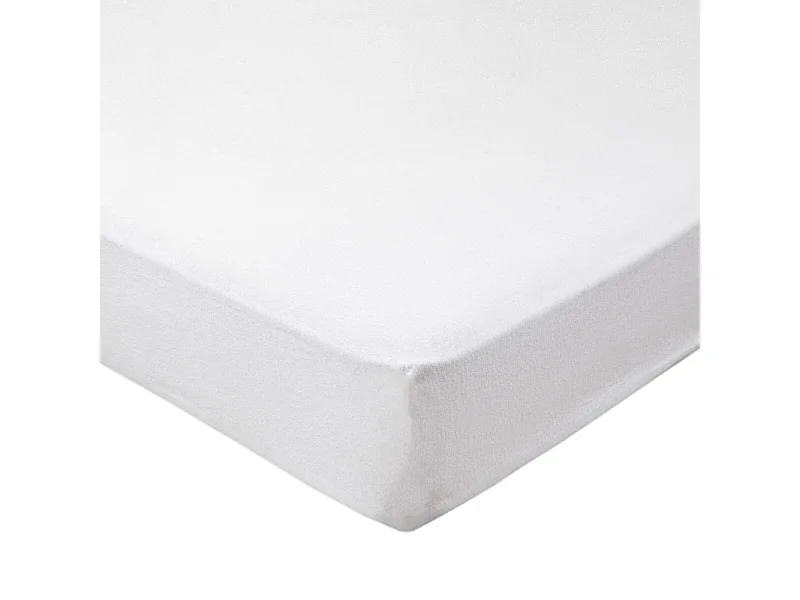 Protège matelas 90 x 190 cm tissu imperméable en microfibre - ALMA
