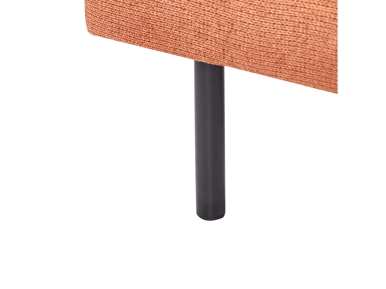 Ottomane VINTERBRO Chenillegewebe Goldbraun