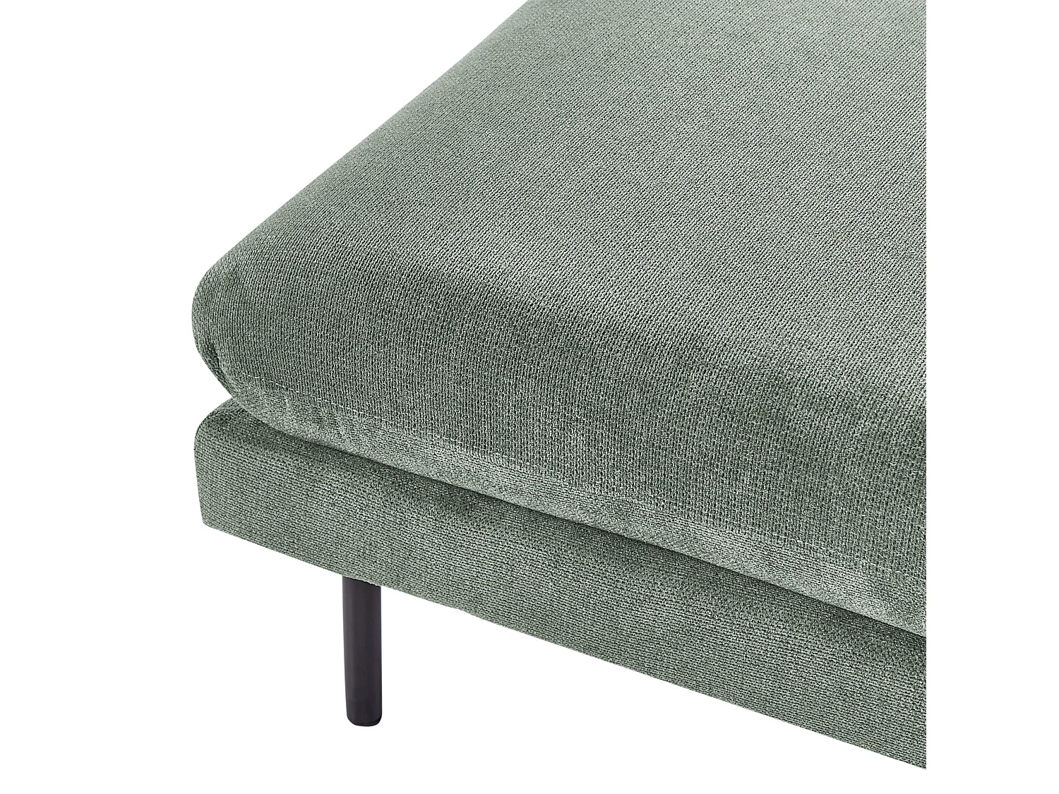 Ottomaan VINTERBRO Stof Lichtgroen