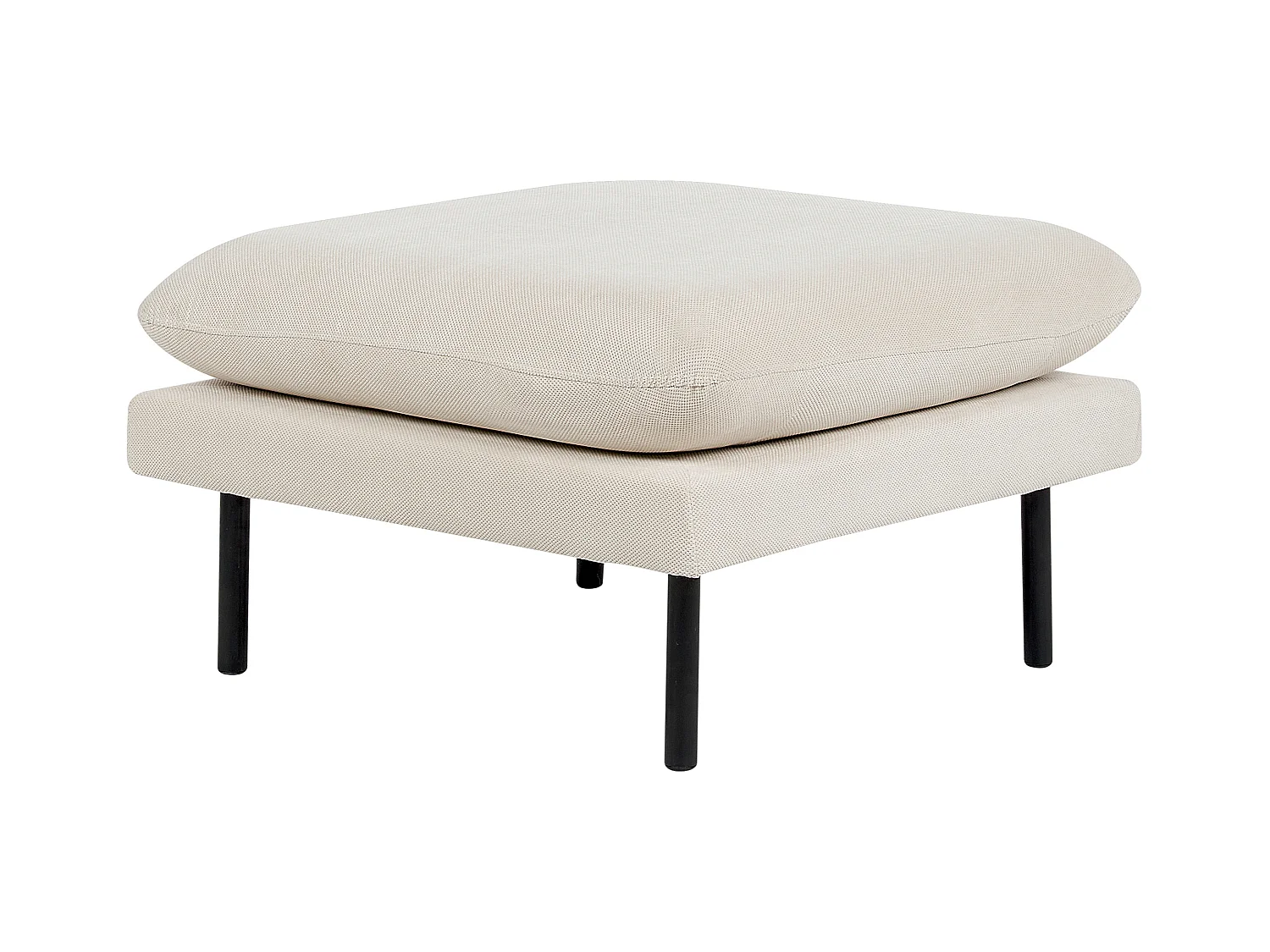 Ottoman VINTERBRO Tissu Beige clair