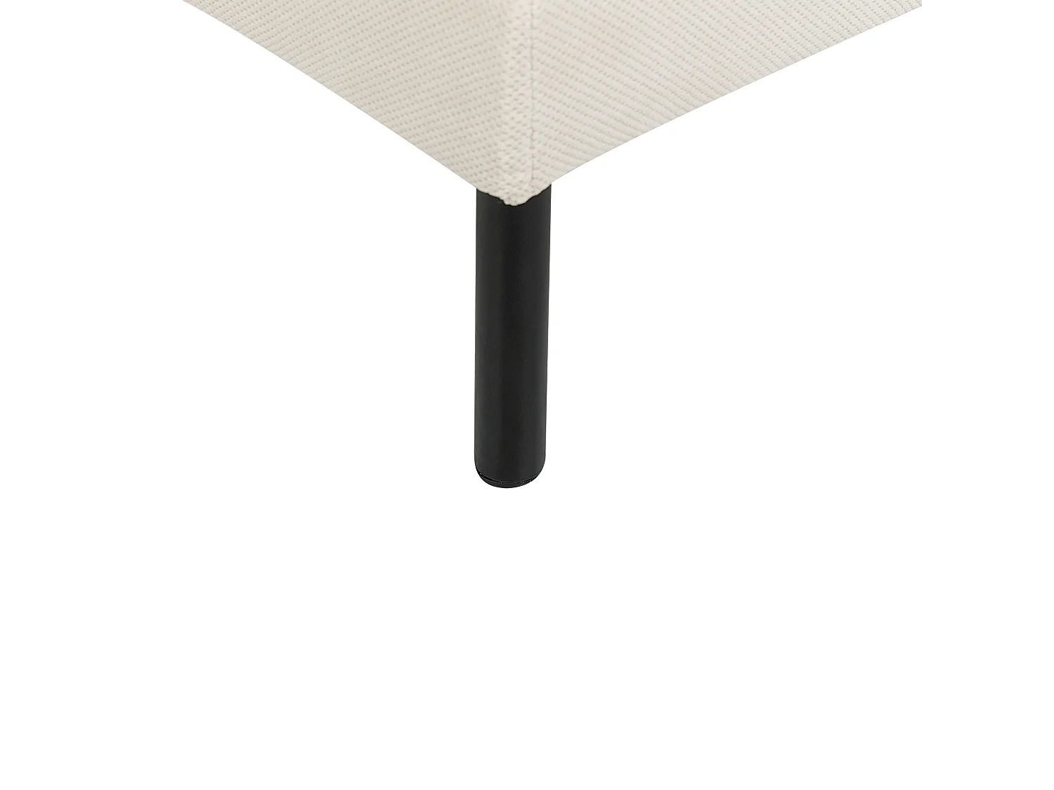 Ottomaan VINTERBRO Stof Lichtbeige