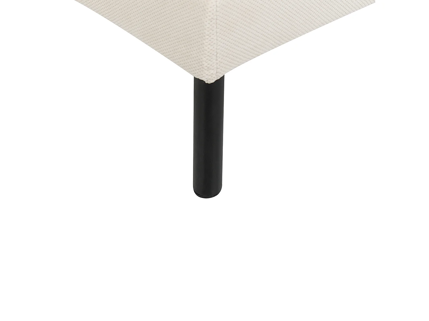 Ottomaan VINTERBRO Stof Lichtbeige