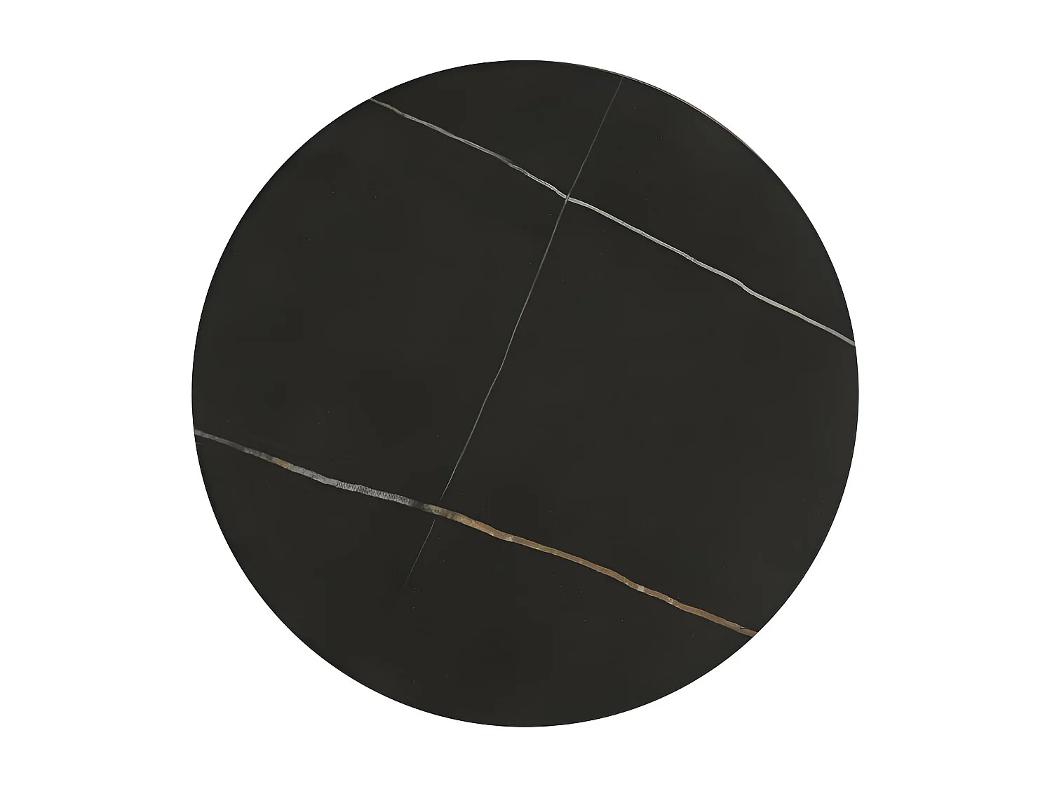 Ensemble table basse Fatima/Noir&Or