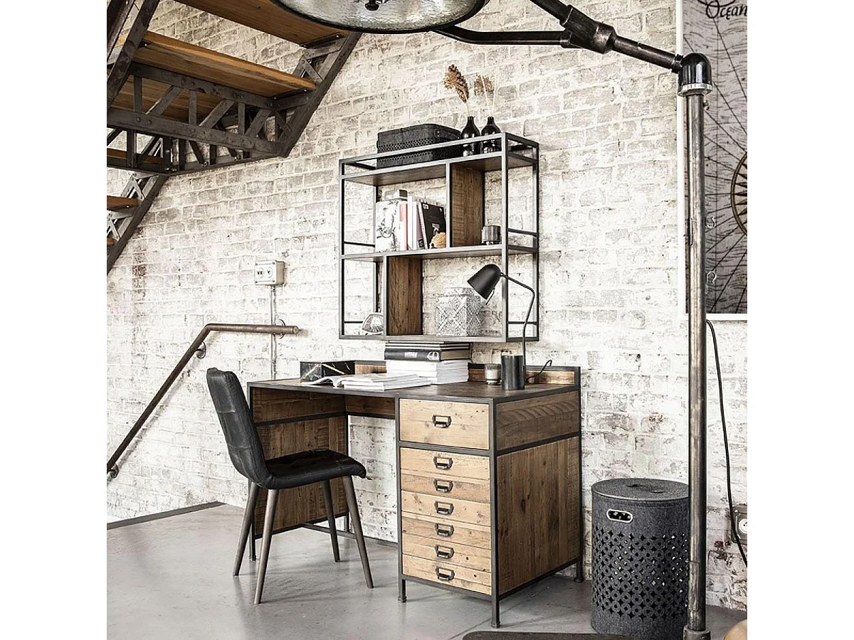 Etagère murale Bois Marron - Manufacture Interior's