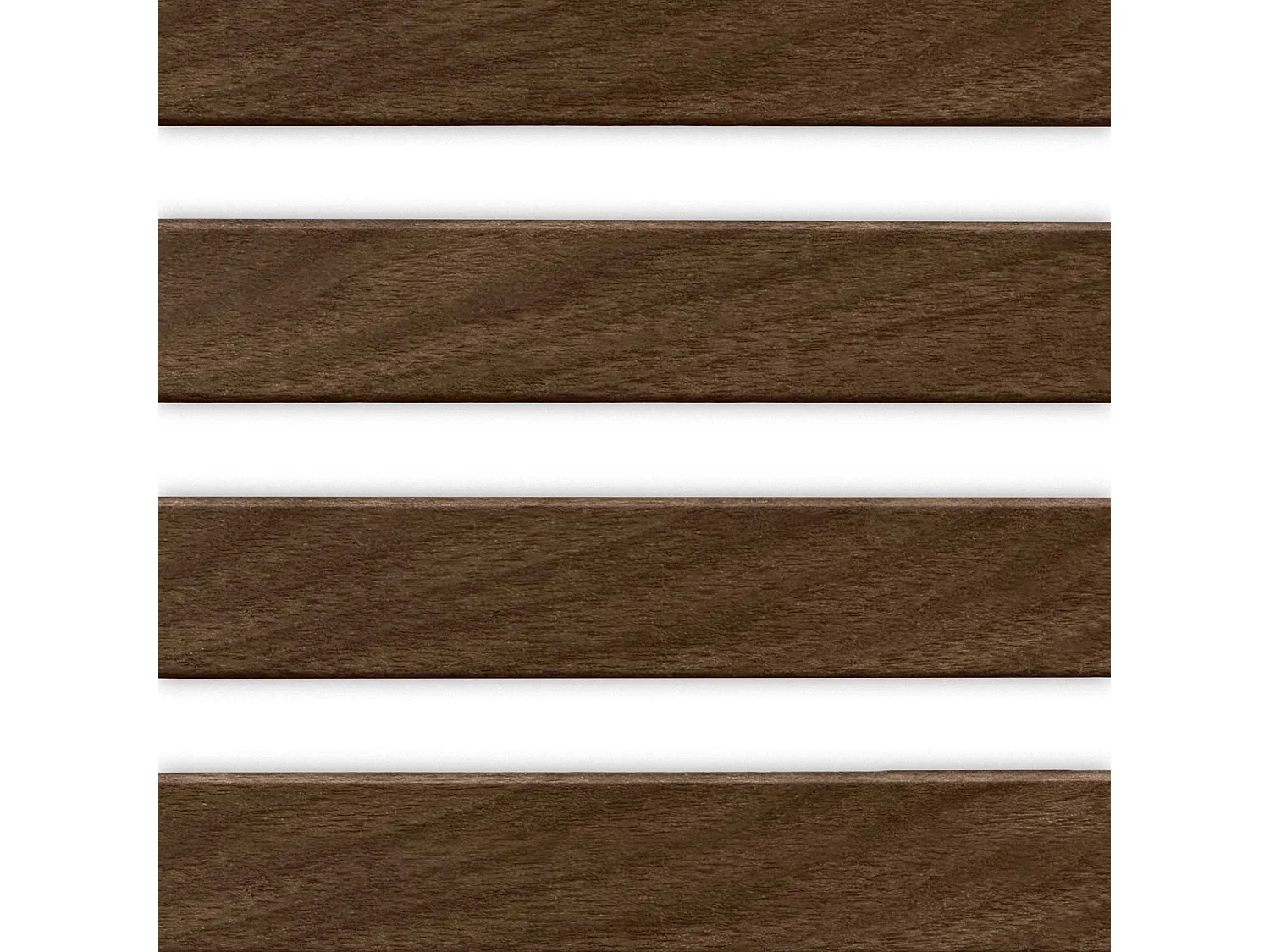 DHOME Tête de lit avec étagères en bois recyclé DM Tenture murale Style palette japonaise Lit nordique vintage (bois de noyer 290 cm)