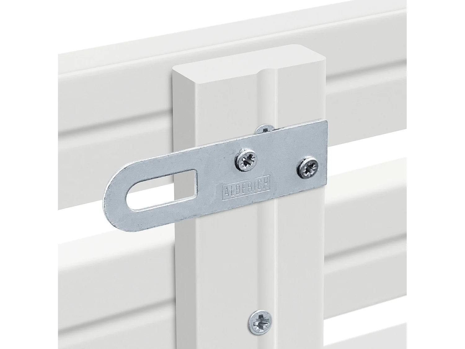 DHOME Tête de lit avec étagères en bois recyclé DM Tenture murale Style palette japonaise Lit nordique vintage (290 cm Blanc massif)