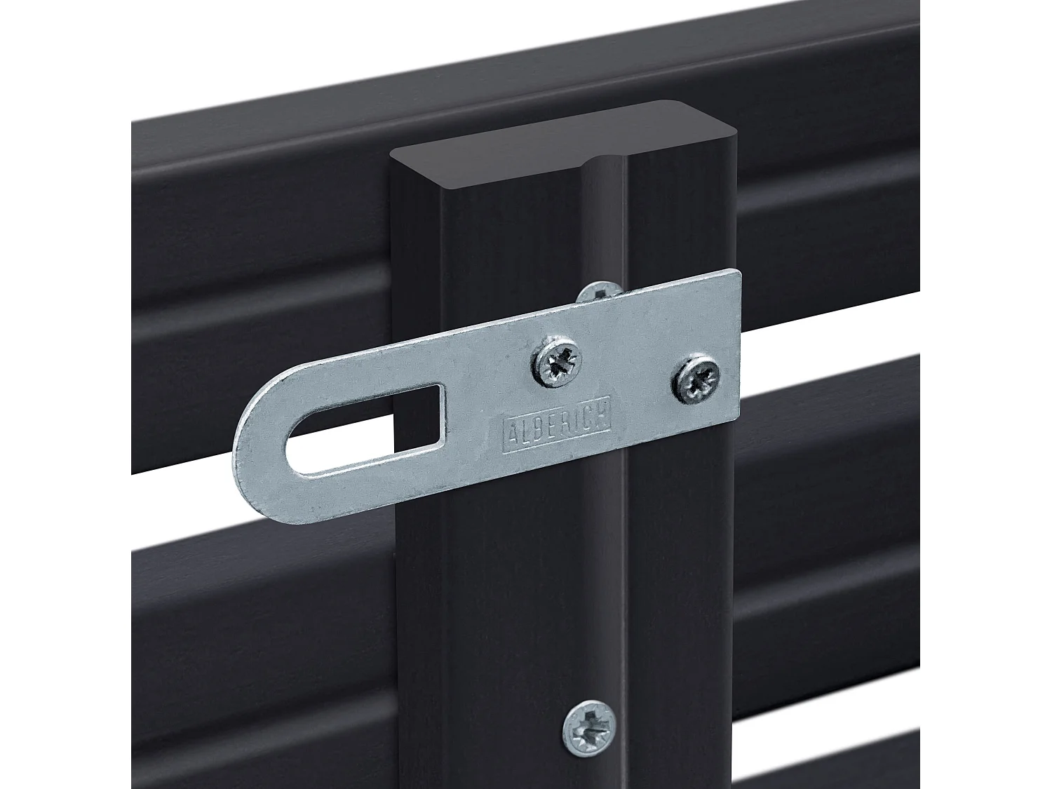 DHOME Tête de lit avec étagères en bois recyclé DM à suspendre au mur style palette japonaise avec pieds de lit nordique vintage (210 cm noir massif)