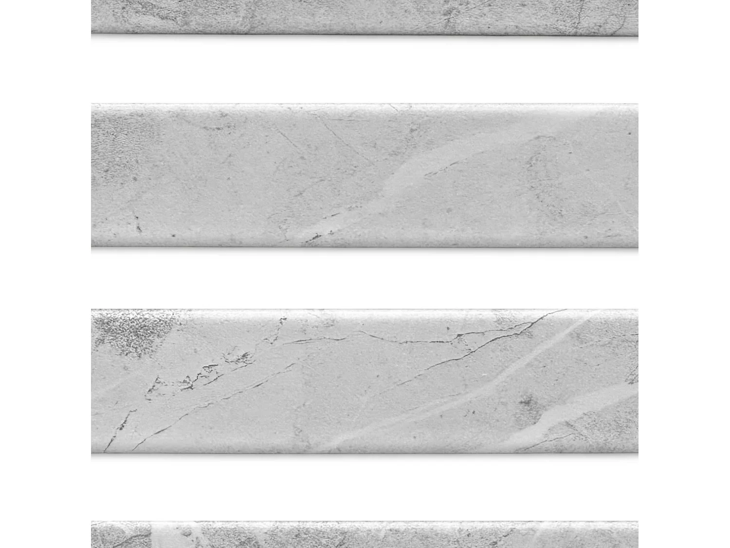 DHOME Tête de lit avec étagères en bois recyclé DM Tenture murale Style palette japonaise Lit nordique vintage (finition marbre 220 cm)