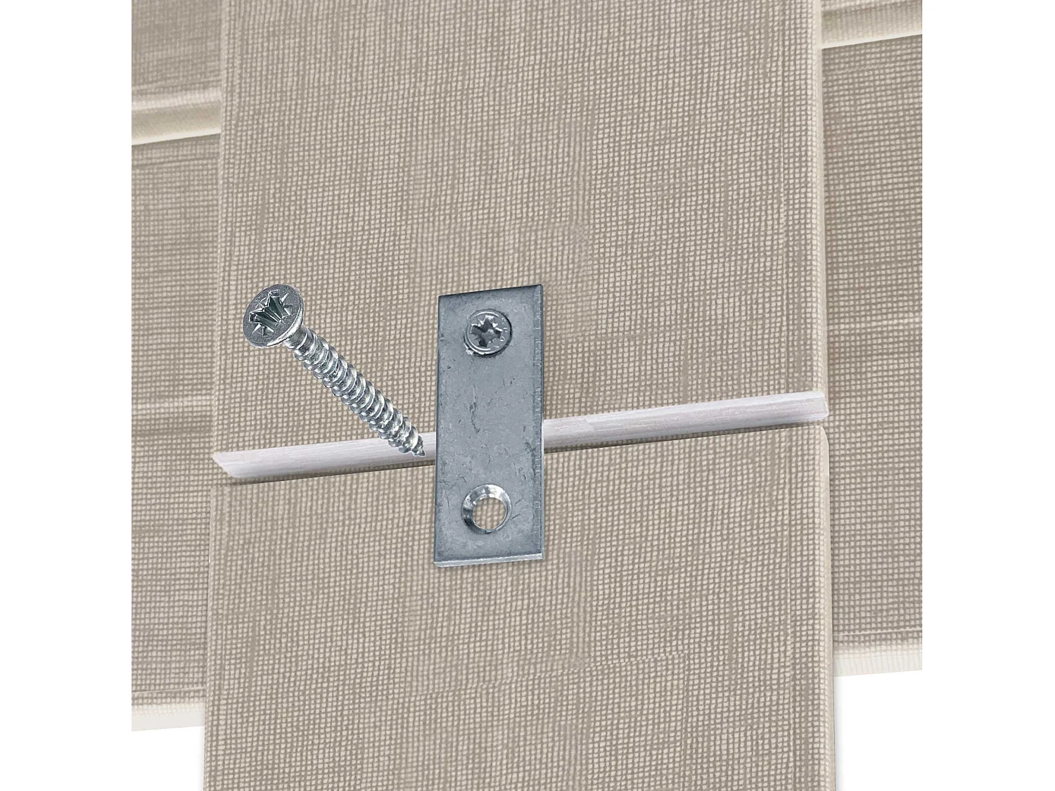 DHOME Tête de lit avec étagères en bois recyclé DM à suspendre au mur style palette horizontale avec pieds lit vintage nordique (finition lin 210 cm)