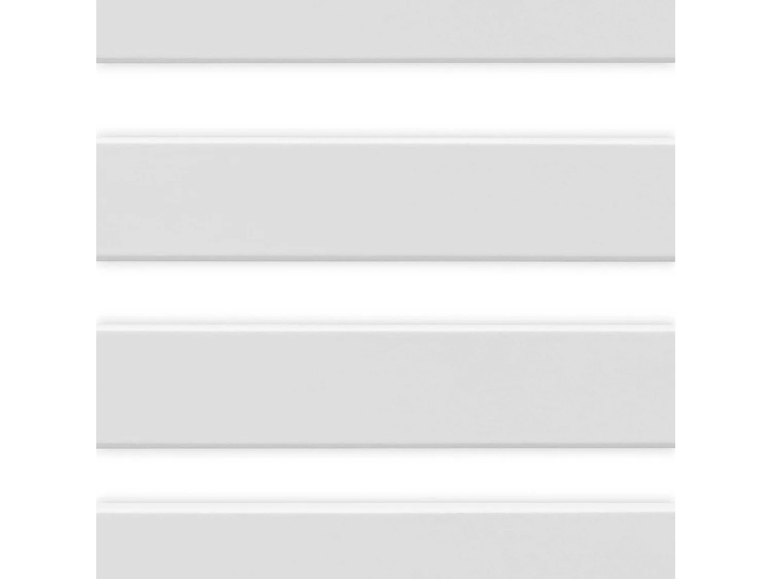 DHOME Tête de lit avec étagères en bois recyclé DM Tenture murale Style palette japonaise Lit nordique vintage (270 cm Blanc massif)