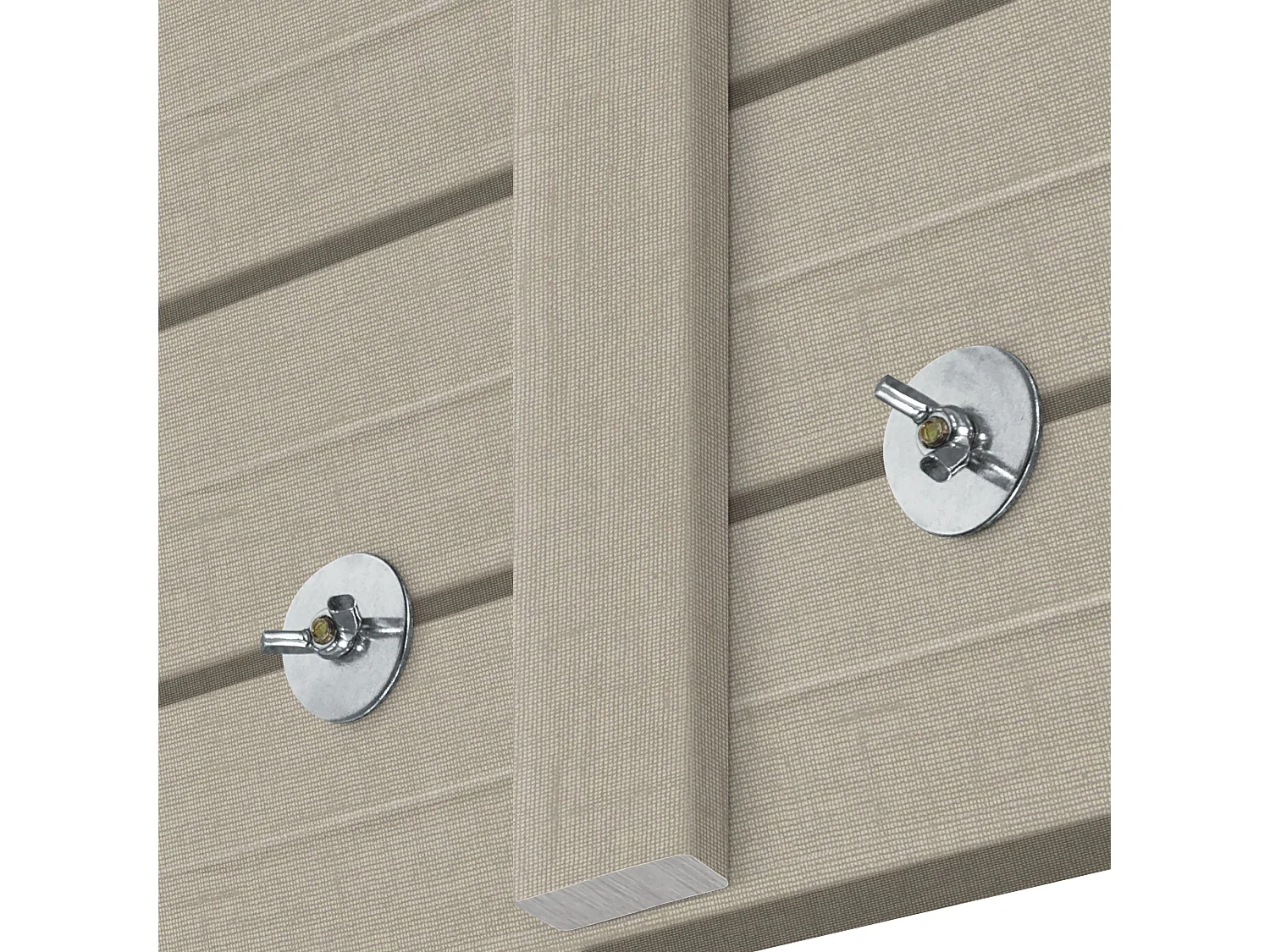 DHOME Tête de lit avec étagères en bois recyclé DM à suspendre au mur style palette horizontale avec pieds lit vintage nordique (finition lin 135 cm)