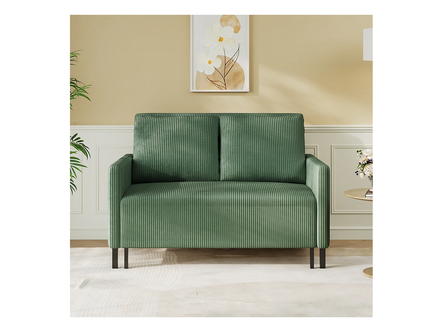 2-zits slaapbank, converteerbare fauteuil fauteuil bed 170 cm, voor studio woonkamer logeerkamer