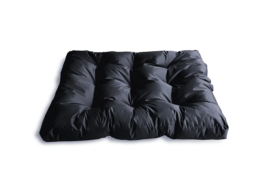 Abnehmbarer Hundekorb 125x110x15 cm BANANAIR schwarz