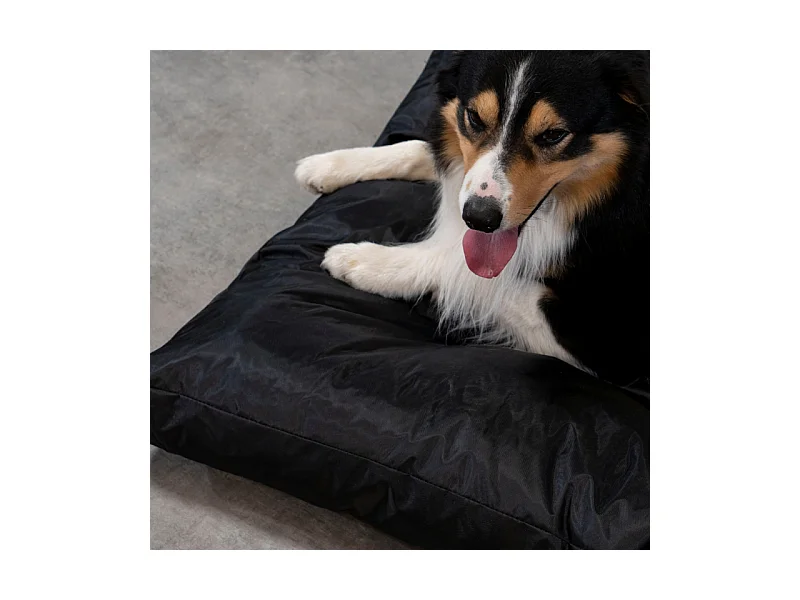 Abnehmbarer Hundekorb 125x110x15 cm BANANAIR schwarz