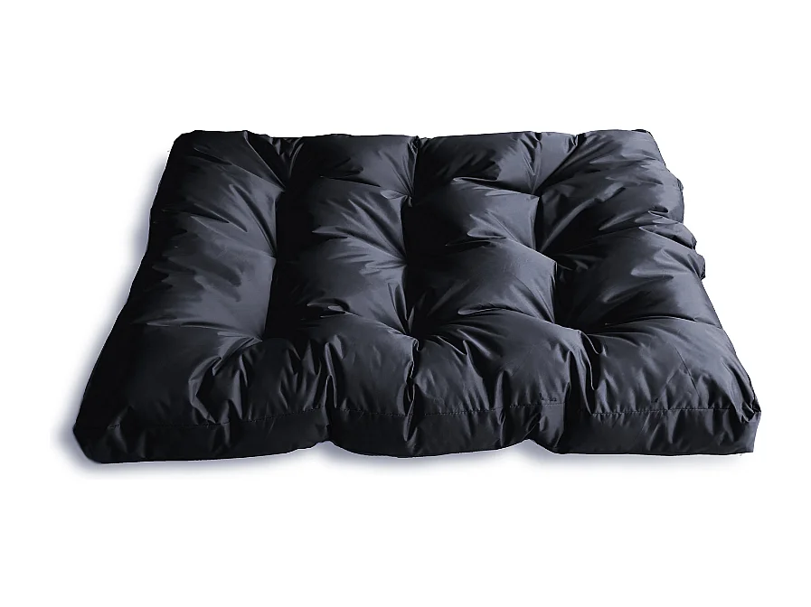 Panier chien déhoussable 125x110x15 cm BANANAIR noir