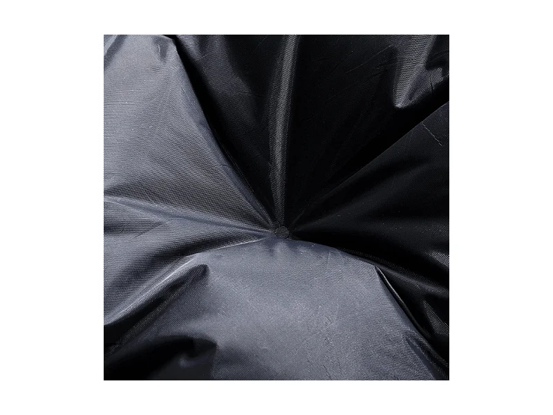 Cama para cães com cobertura amovível 90x65x10 cm BANANAIR preto