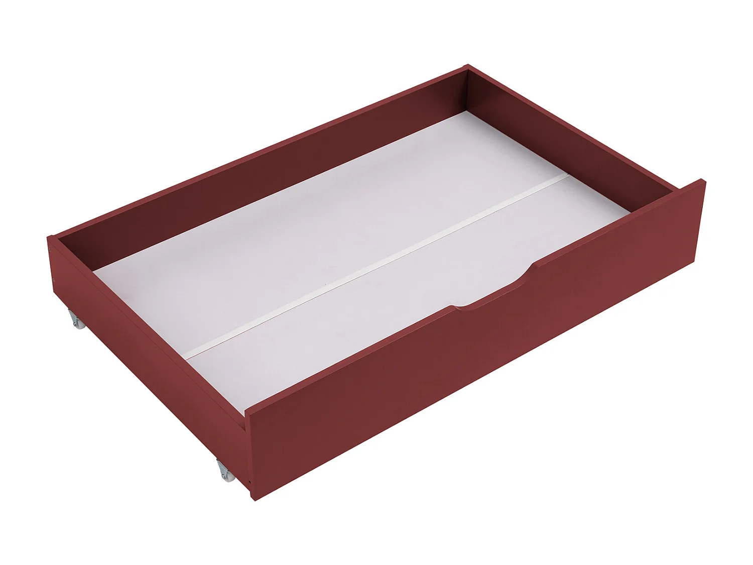 Lit pour enfant 190x90cm terracotta avec tiroirs ADAM - HAPPY GARDEN