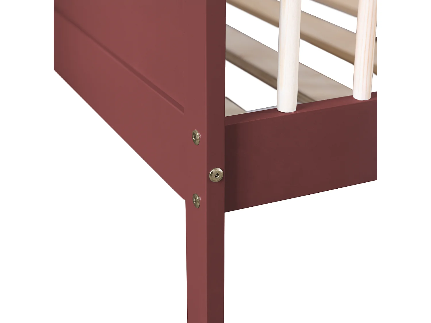 Lit pour enfant 190x90cm terracotta ADAM - HAPPY GARDEN