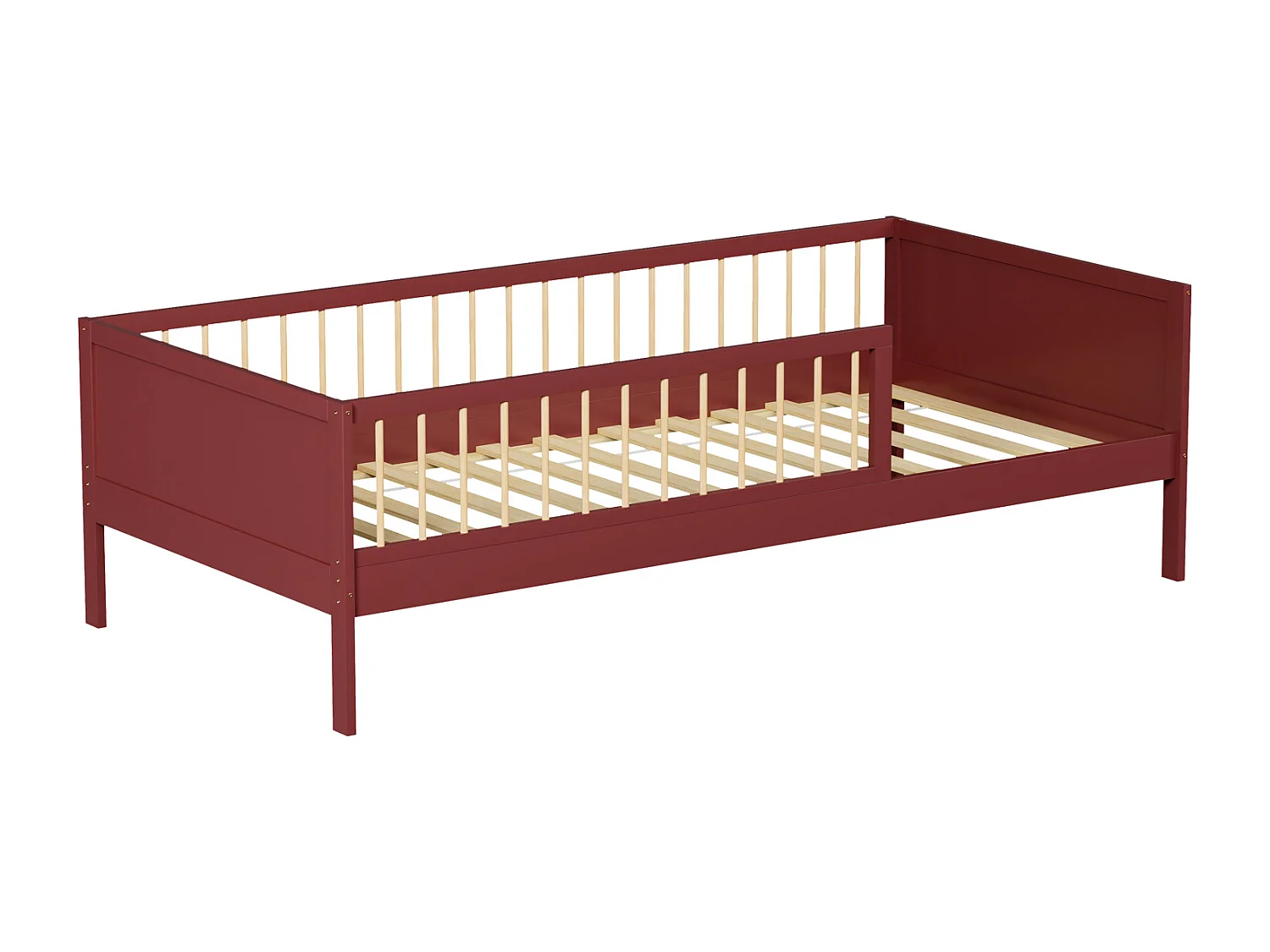 Lit pour enfant 190x90cm terracotta ADAM - HAPPY GARDEN