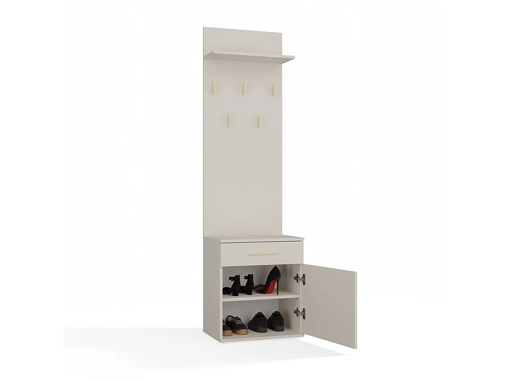 Wieszak DUO | Kaszmir | 50x35x180 cm | Wieszak na Ubrania