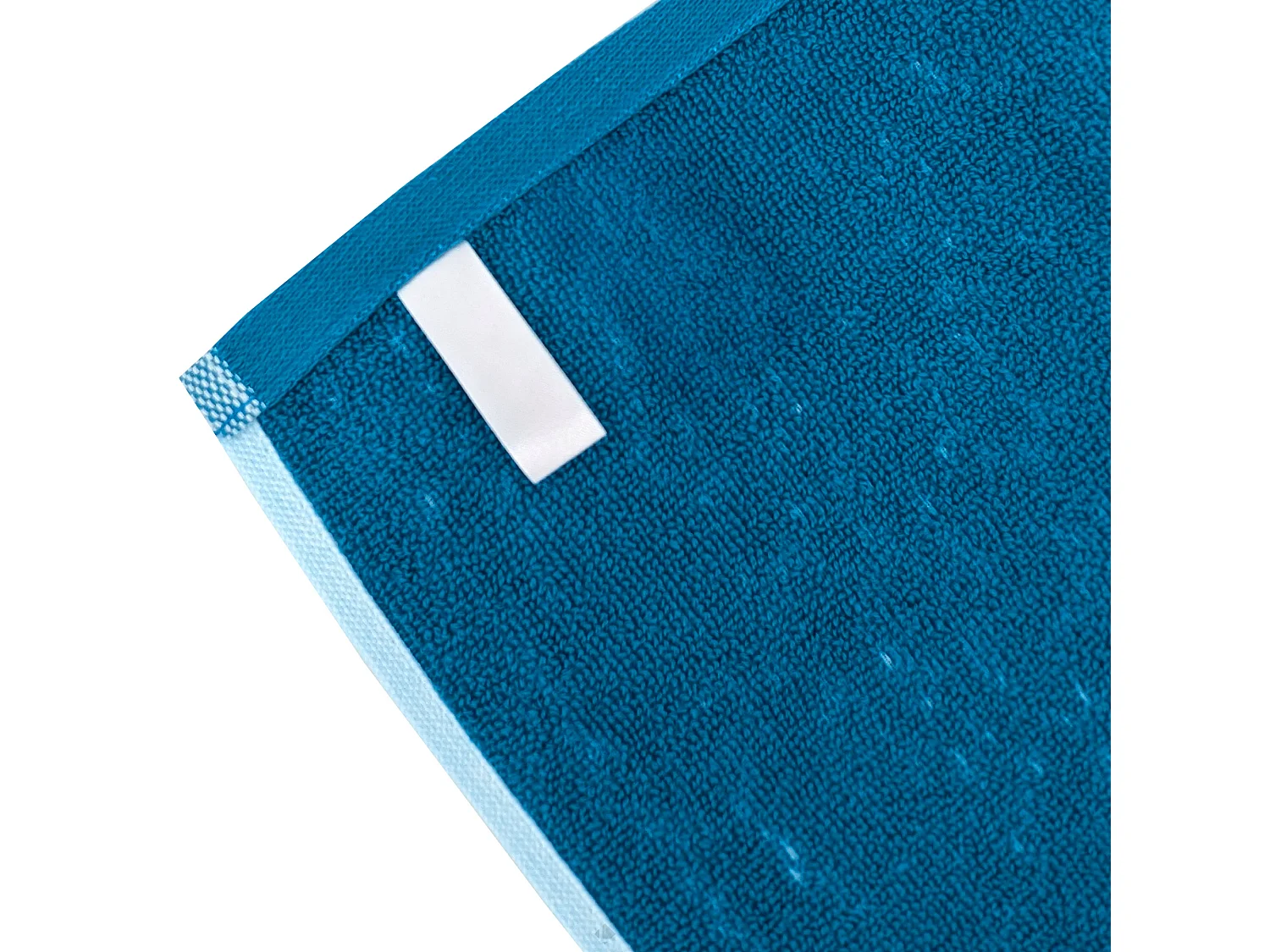 Lot de 2 torchons de cuisine éponge DRINK 50x50 cm bleu