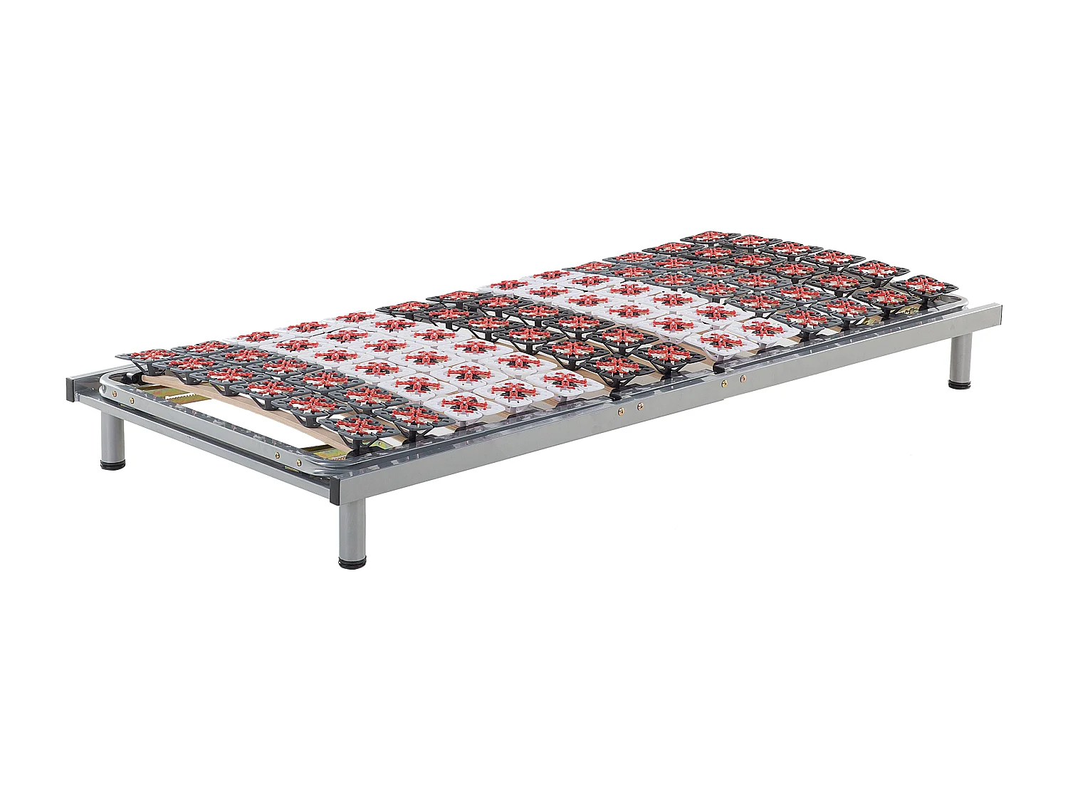 Estrutura de cama ajustável manualmente STAR 90 x 200 cm Cinzento