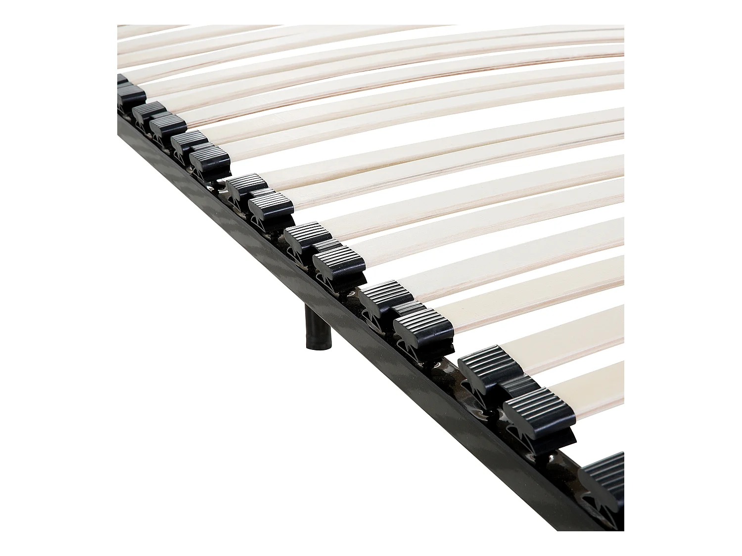 Sommier à lattes à pieds COMBOURG 90 x 200 cm