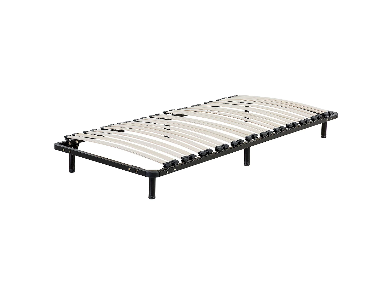 Freestanding Slatted Bed Base COMBOURG 90 x 200 cm (EU Single)