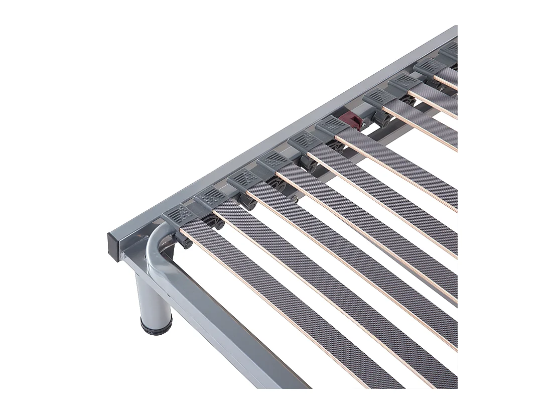 Estrutura de cama ajustável eletricamente COMFORT 90 x 200 cm Cinzento