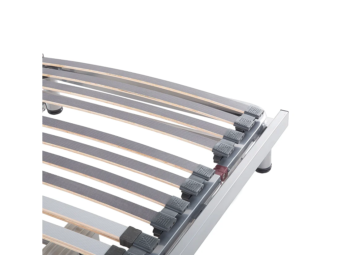 Sommier à réglage électrique RESPITE 90 x 200 cm Gris