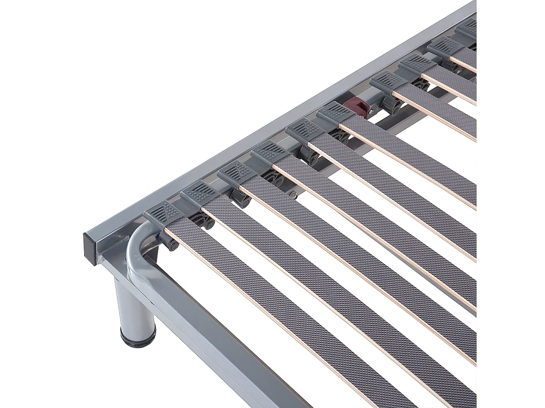 Sommier à réglage électrique RESPITE 90 x 200 cm Gris